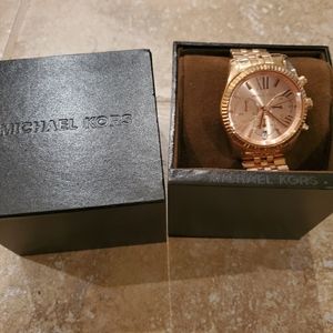 Michael Kors Rose gold women's watch